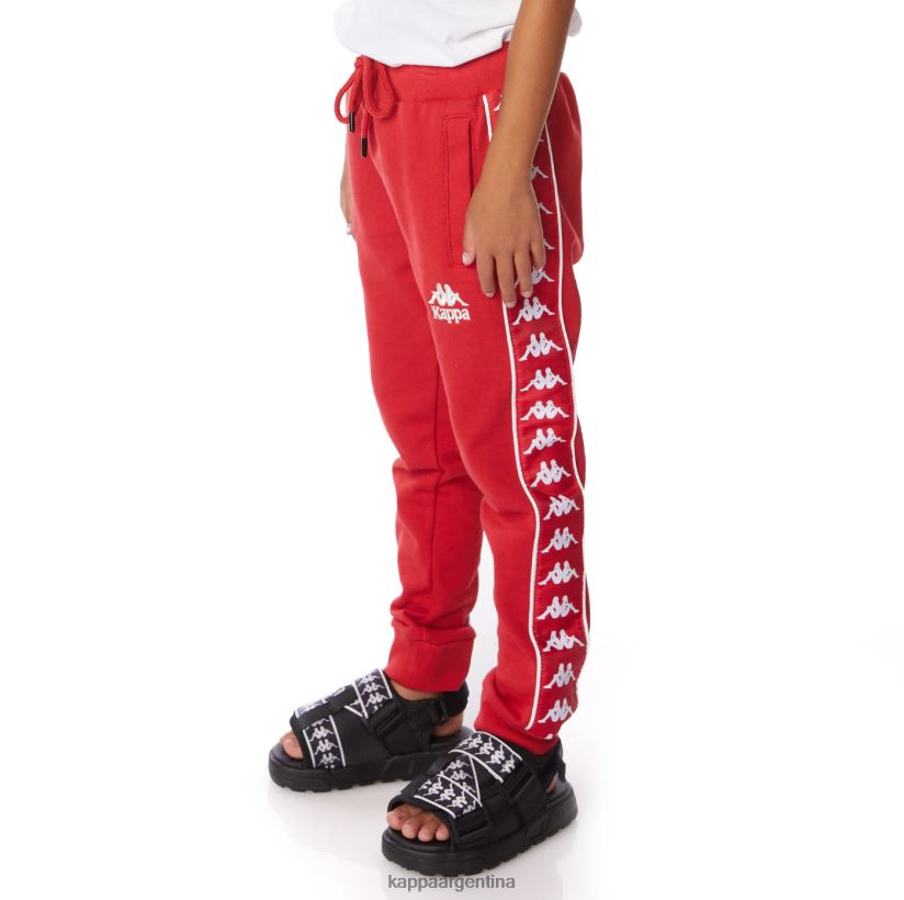 Kappa niños pantalones deportivos 222 banda alanz 2 niños rojo 2FJJXV574