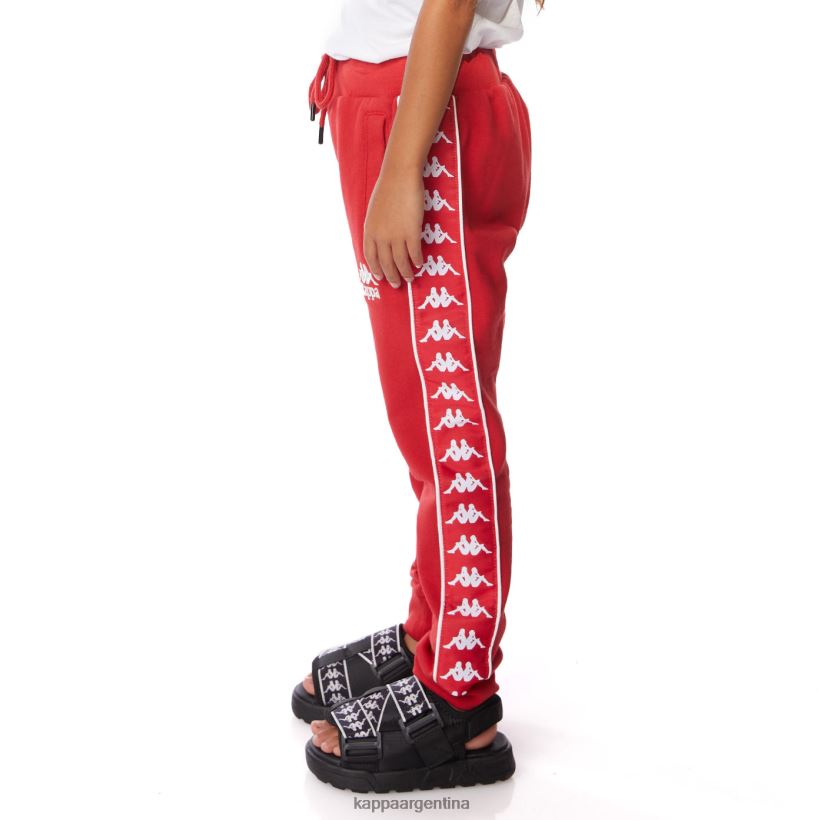 Kappa niños pantalones deportivos 222 banda alanz 2 niños rojo 2FJJXV574