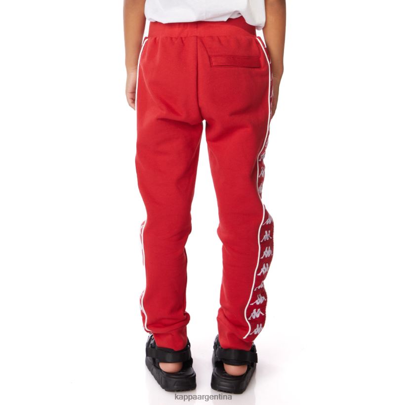 Kappa niños pantalones deportivos 222 banda alanz 2 niños rojo 2FJJXV574