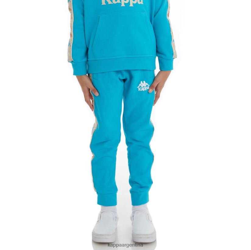 Kappa niños pantalones deportivos 222 banda alanz 3 niños aguamarina oscura 2FJJXV583