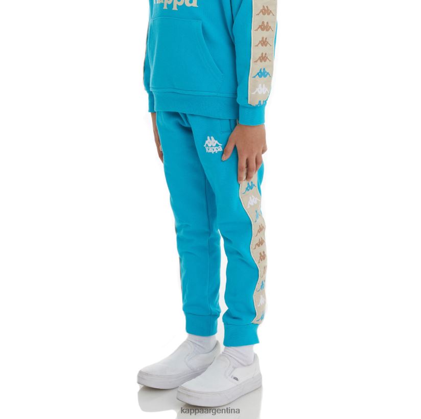 Kappa niños pantalones deportivos 222 banda alanz 3 niños aguamarina oscura 2FJJXV583