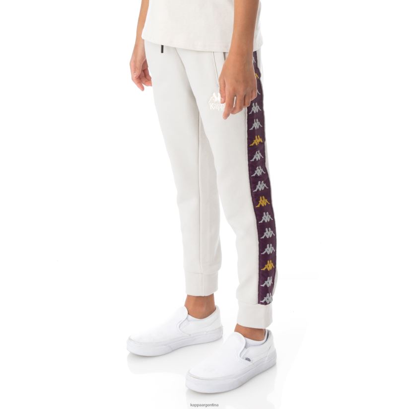 Kappa niños pantalones deportivos 222 banda alanz 3 niños gris plata 2FJJXV611