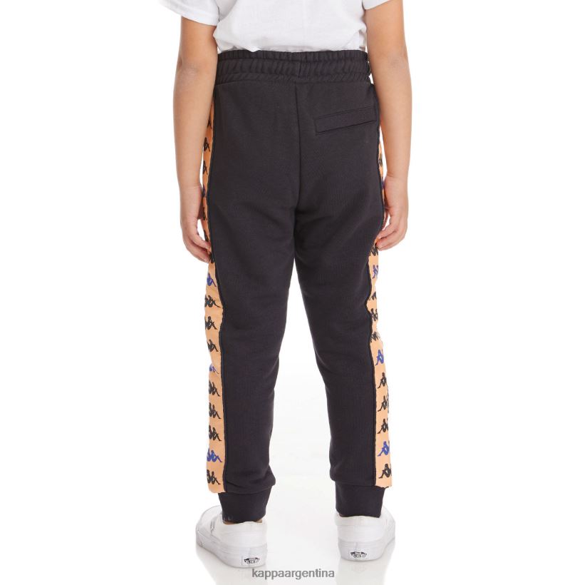 Kappa niños pantalones deportivos 222 banda alanz 3 niños negro 2FJJXV606
