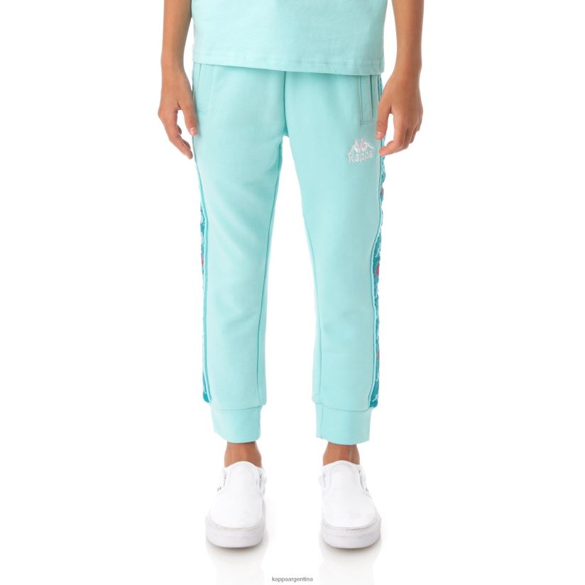 Kappa niños pantalones deportivos 222 banda alanz 3 niños pavo real 2FJJXV612