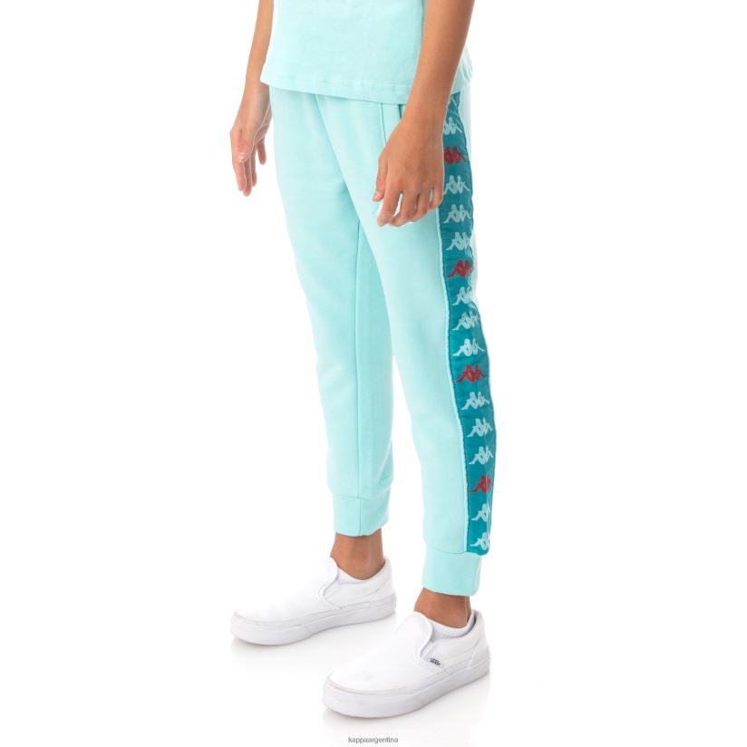 Kappa niños pantalones deportivos 222 banda alanz 3 niños pavo real 2FJJXV612