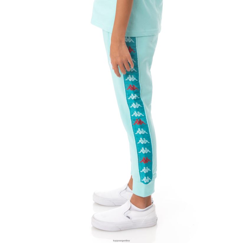 Kappa niños pantalones deportivos 222 banda alanz 3 niños pavo real 2FJJXV612