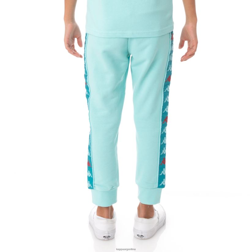Kappa niños pantalones deportivos 222 banda alanz 3 niños pavo real 2FJJXV612