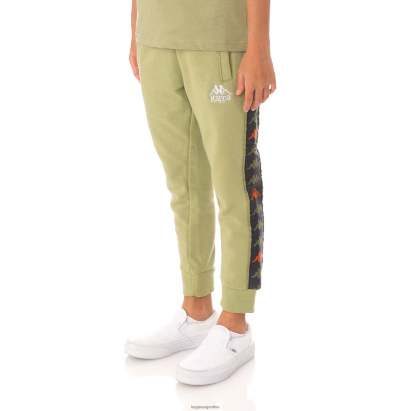 Kappa niños pantalones deportivos 222 banda alanz 3 niños salvia verde 2FJJXV604