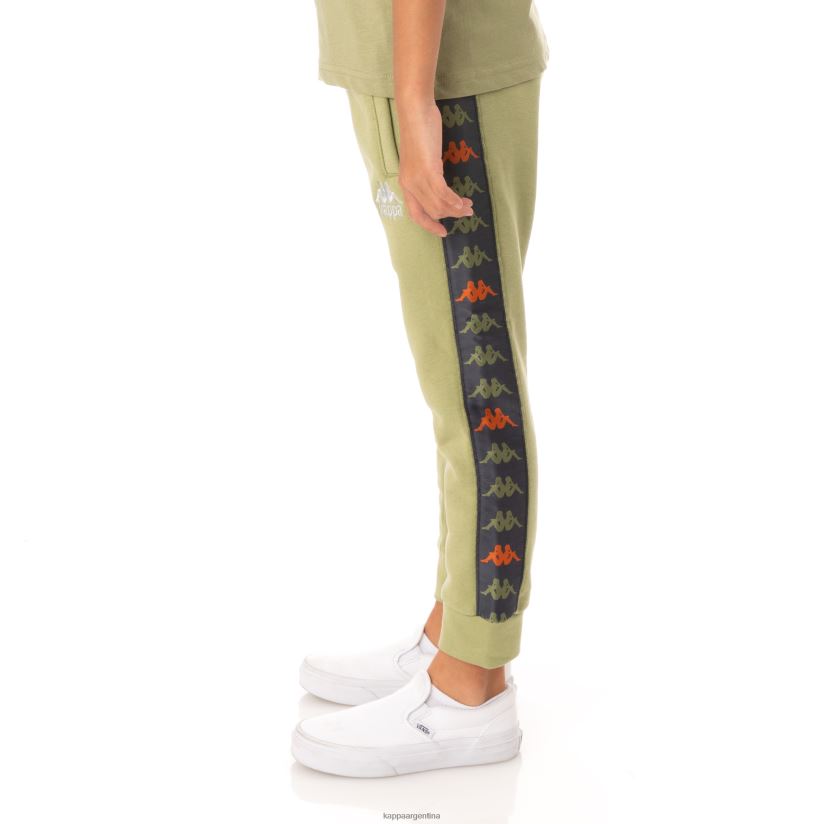 Kappa niños pantalones deportivos 222 banda alanz 3 niños salvia verde 2FJJXV604