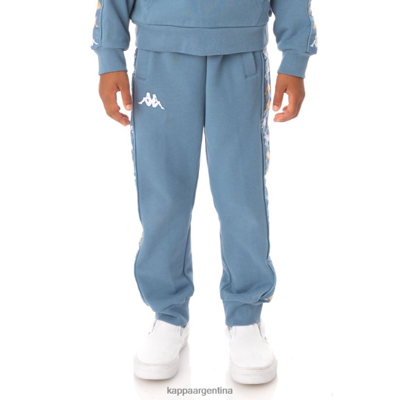 Kappa niños pantalones deportivos 222 banda alanzin niño azul claro 2FJJXV601