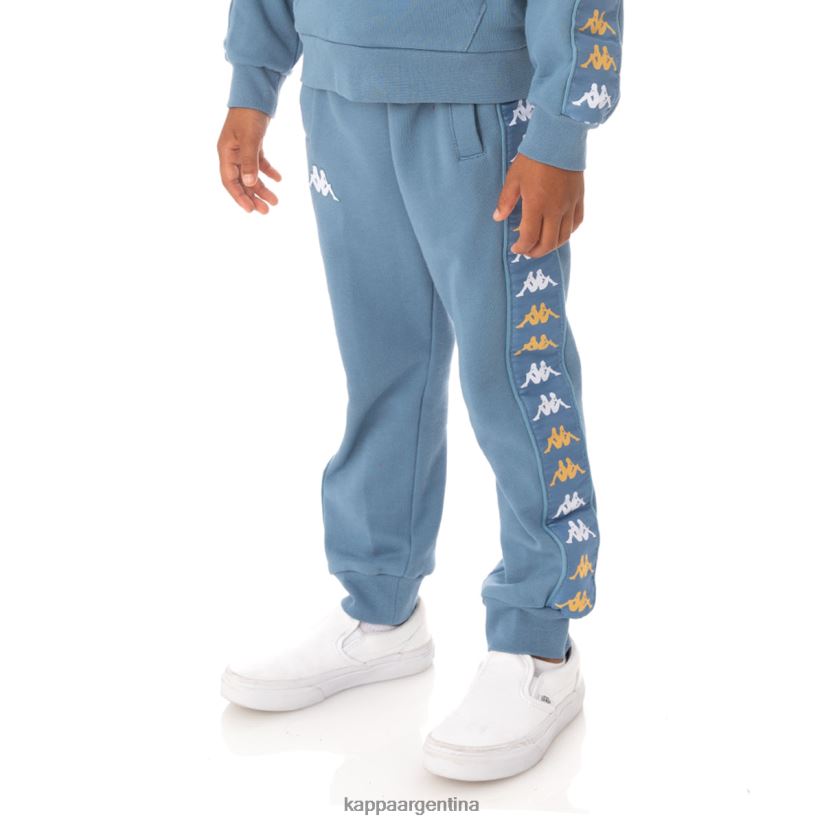 Kappa niños pantalones deportivos 222 banda alanzin niño azul claro 2FJJXV601