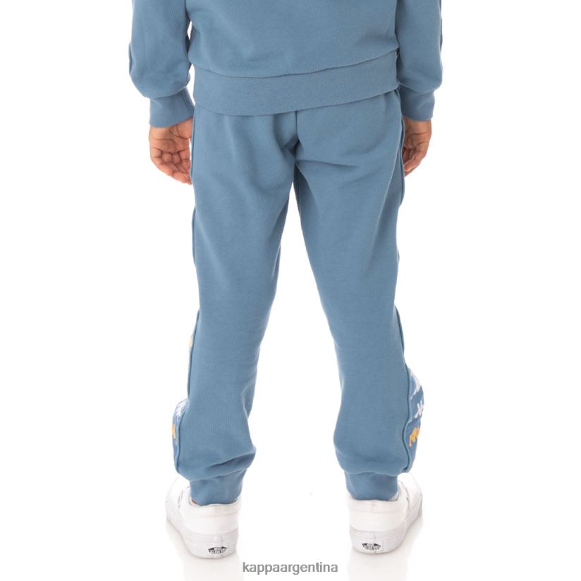 Kappa niños pantalones deportivos 222 banda alanzin niño azul claro 2FJJXV601
