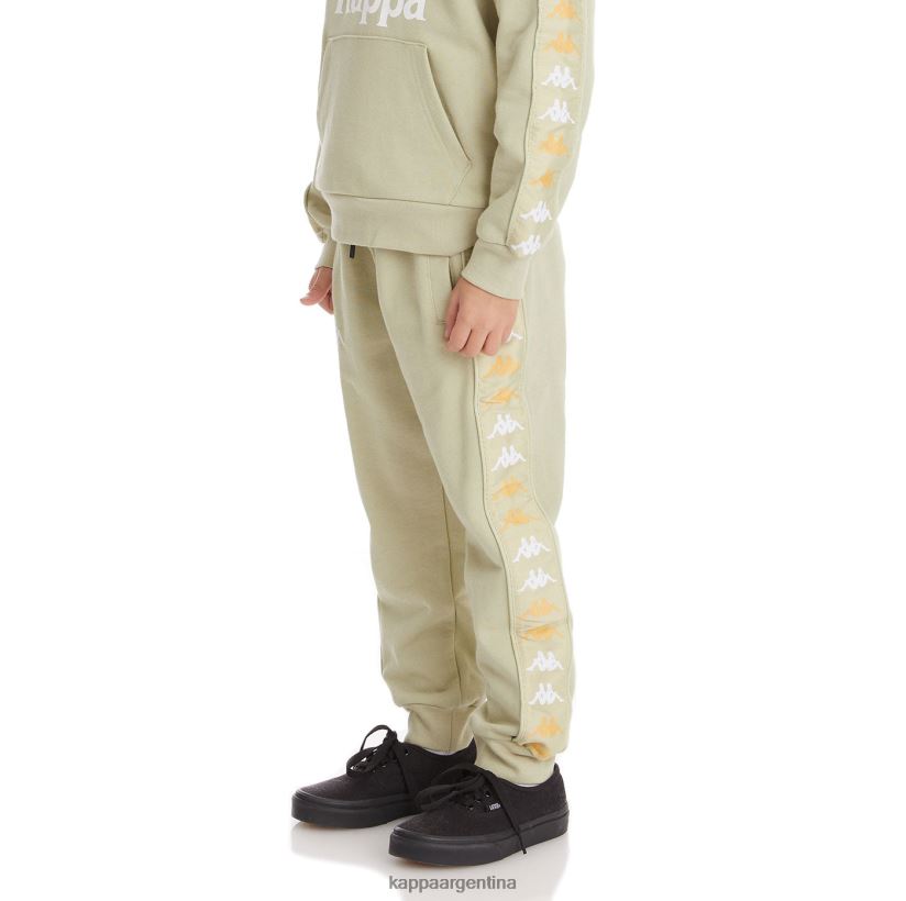 Kappa niños pantalones deportivos 222 banda alanzin niño salvia verde 2FJJXV593