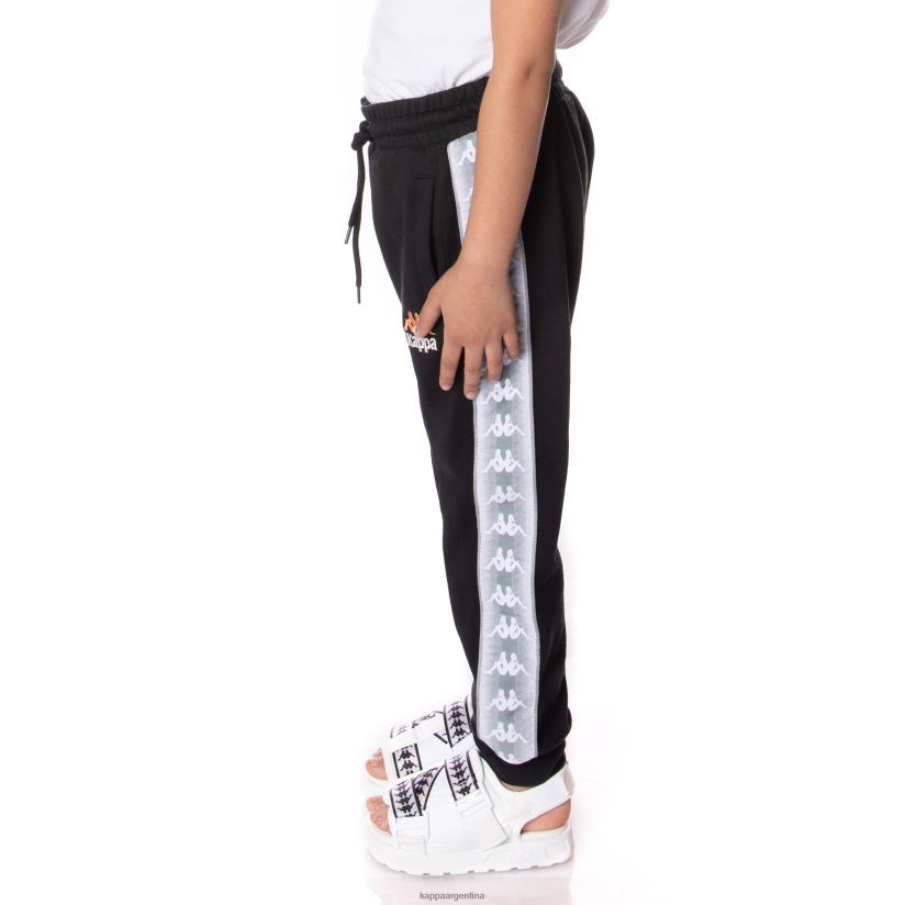 Kappa niños pantalones deportivos 222 banda galanz para niños negro azabache 2FJJXV562