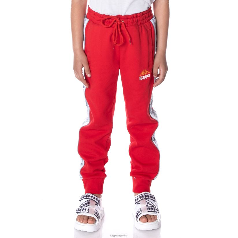 Kappa niños pantalones deportivos 222 banda galanz para niños rojo 2FJJXV561
