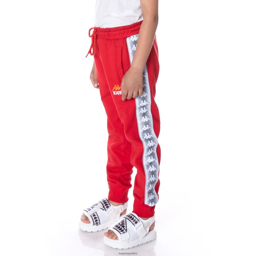 Kappa niños pantalones deportivos 222 banda galanz para niños rojo 2FJJXV561