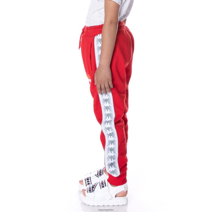 Kappa niños pantalones deportivos 222 banda galanz para niños rojo 2FJJXV561