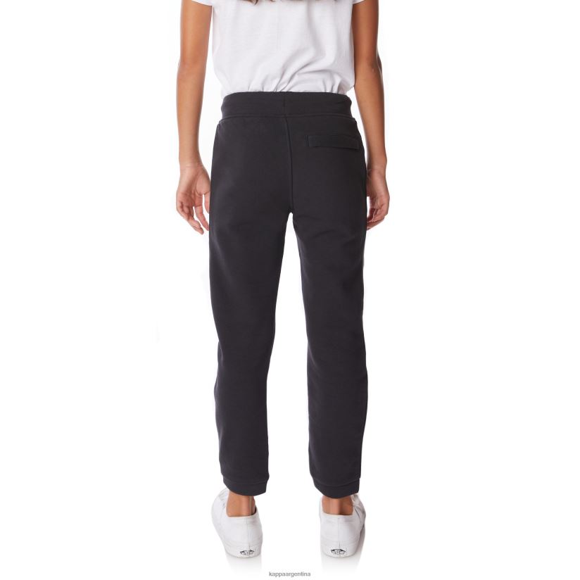 Kappa niños pantalones deportivos arsyx con logo para niños humo negro 2FJJXV568