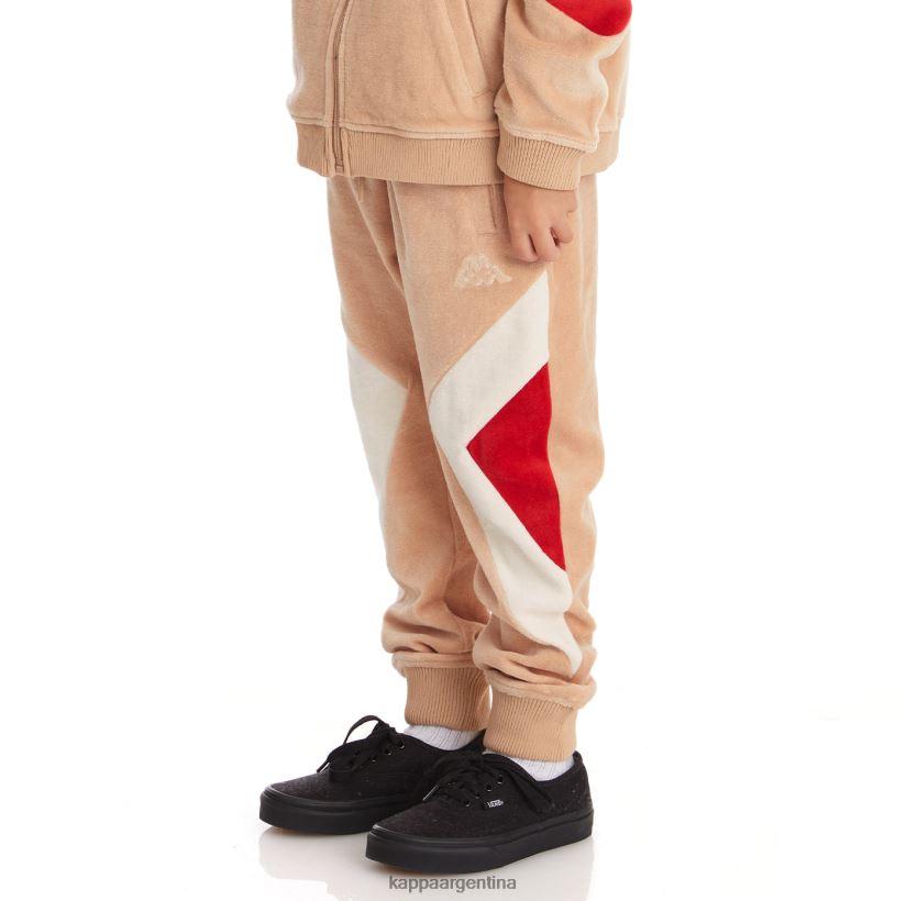 Kappa niños pantalones deportivos ayo con logo para niños beige 2FJJXV587