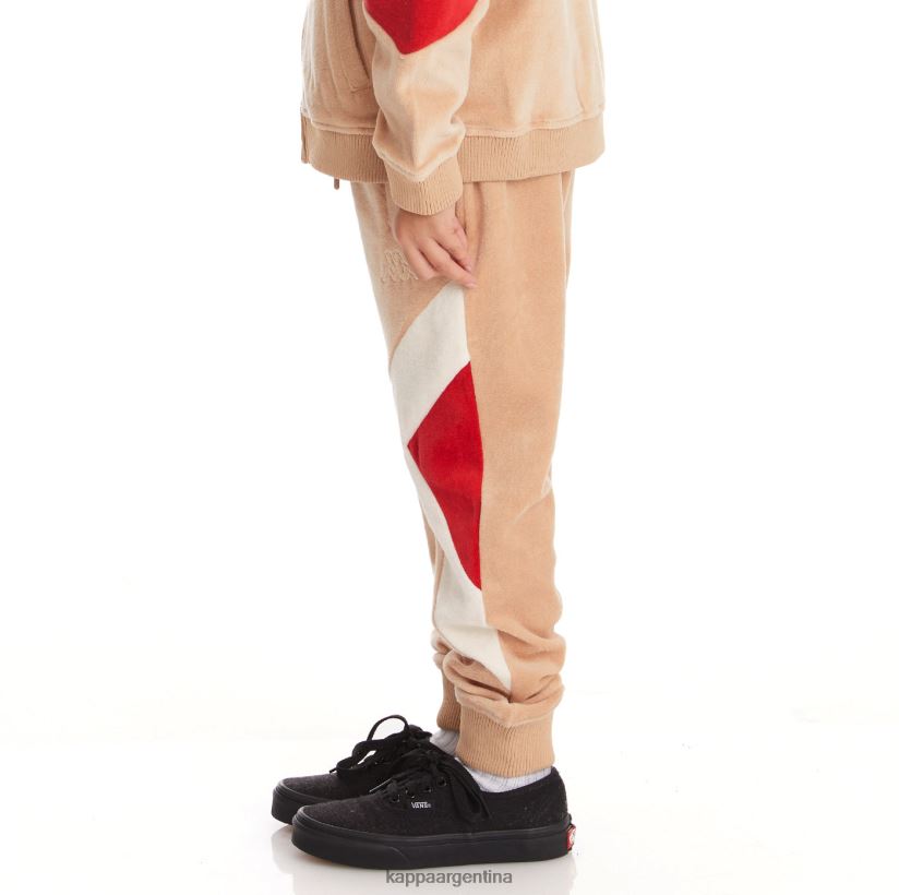 Kappa niños pantalones deportivos ayo con logo para niños beige 2FJJXV587