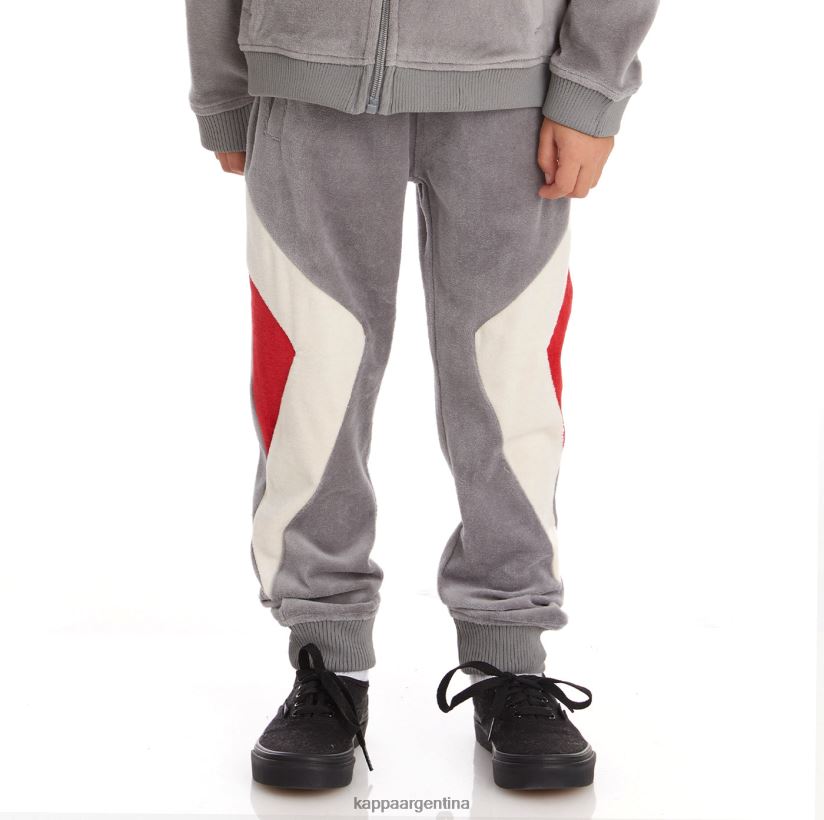 Kappa niños pantalones deportivos ayo con logo para niños gris 2FJJXV595