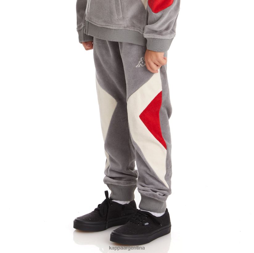 Kappa niños pantalones deportivos ayo con logo para niños gris 2FJJXV595