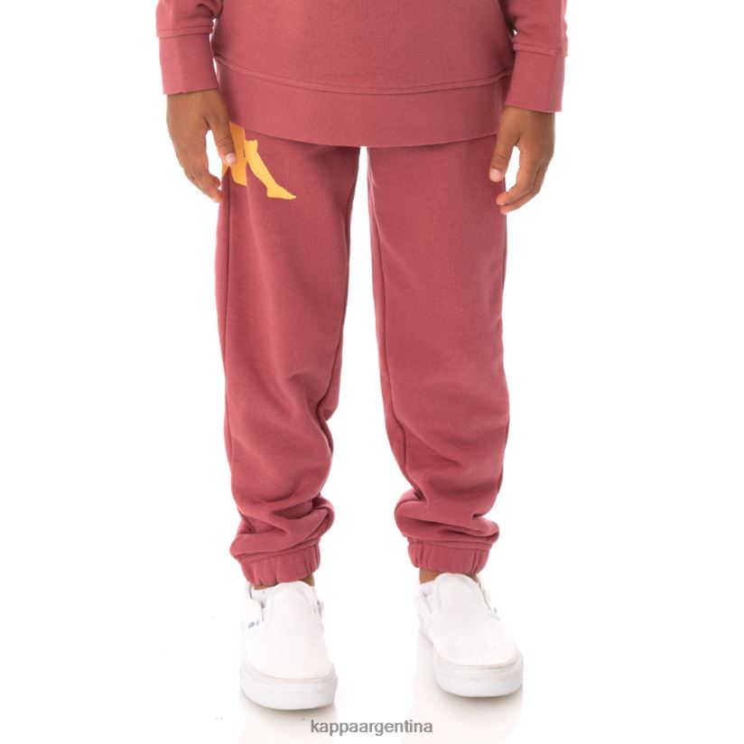 Kappa niños pantalones deportivos coevorden auténticos para niños borgoña 2FJJXV599