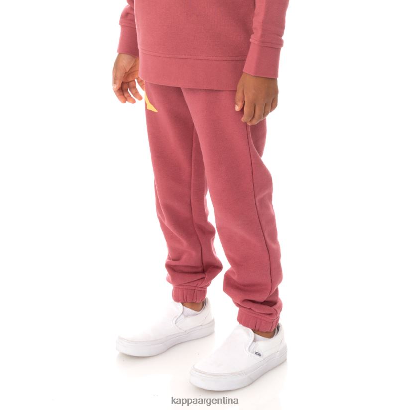 Kappa niños pantalones deportivos coevorden auténticos para niños borgoña 2FJJXV599