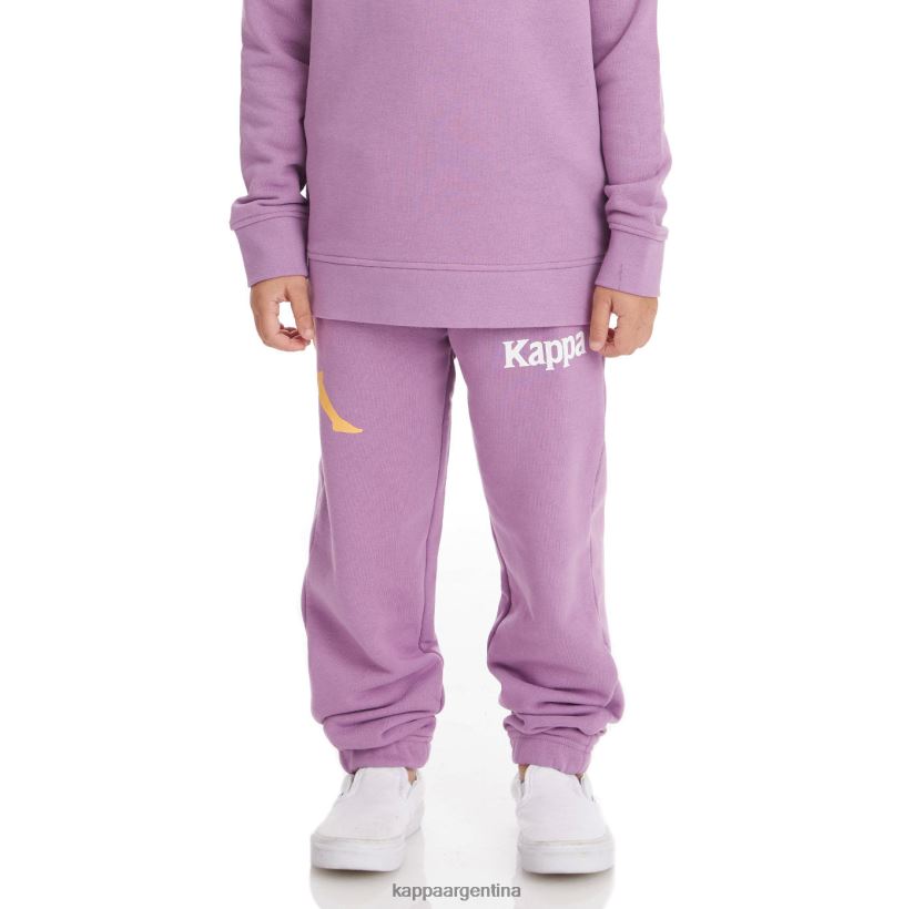 Kappa niños pantalones deportivos coevorden auténticos para niños lavanda violeta 2FJJXV591