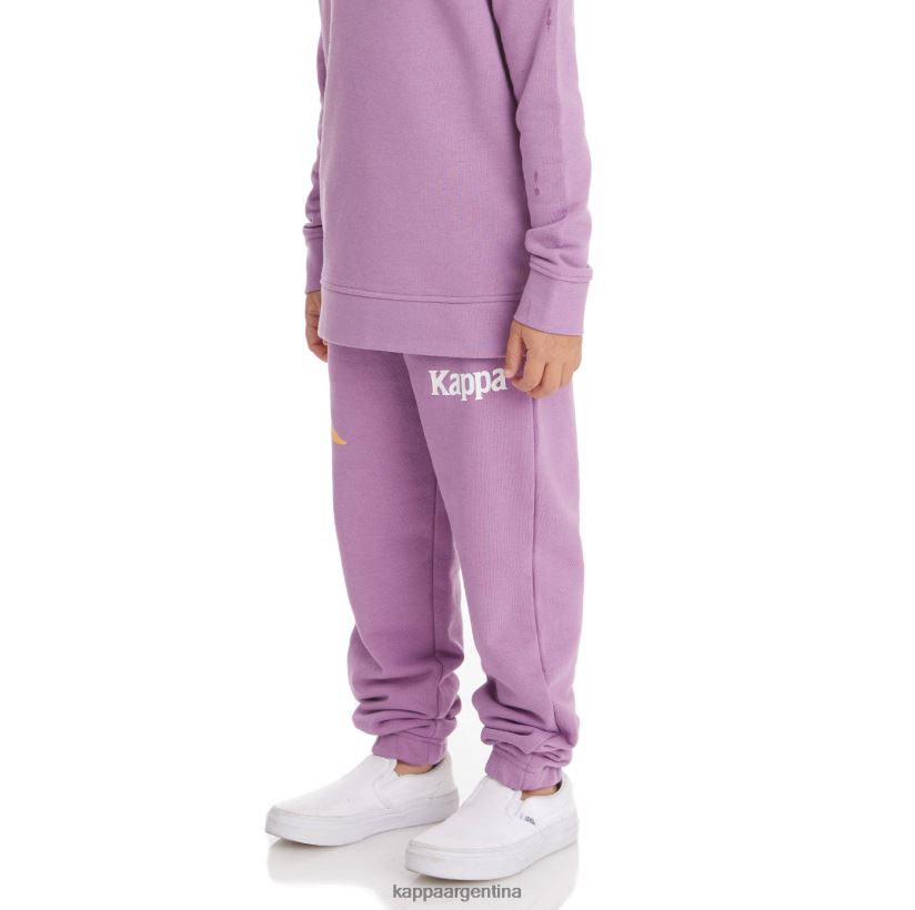 Kappa niños pantalones deportivos coevorden auténticos para niños lavanda violeta 2FJJXV591