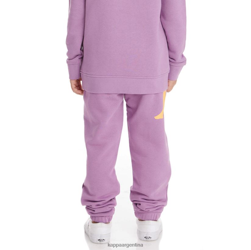 Kappa niños pantalones deportivos coevorden auténticos para niños lavanda violeta 2FJJXV591