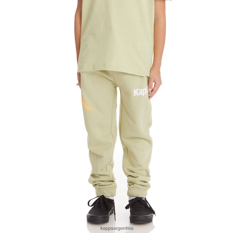 Kappa niños pantalones deportivos coevorden auténticos para niños salvia verde 2FJJXV590