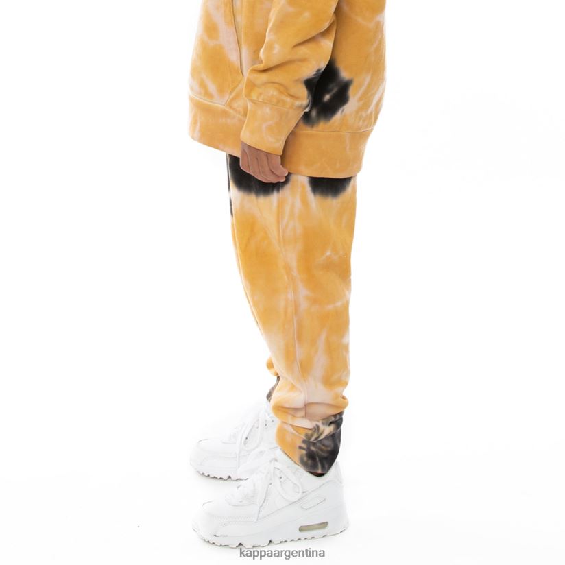 Kappa niños pantalones deportivos de teñido anudado culbio auténticos para niños crema brandy violeta tie-dye 2FJJXV614