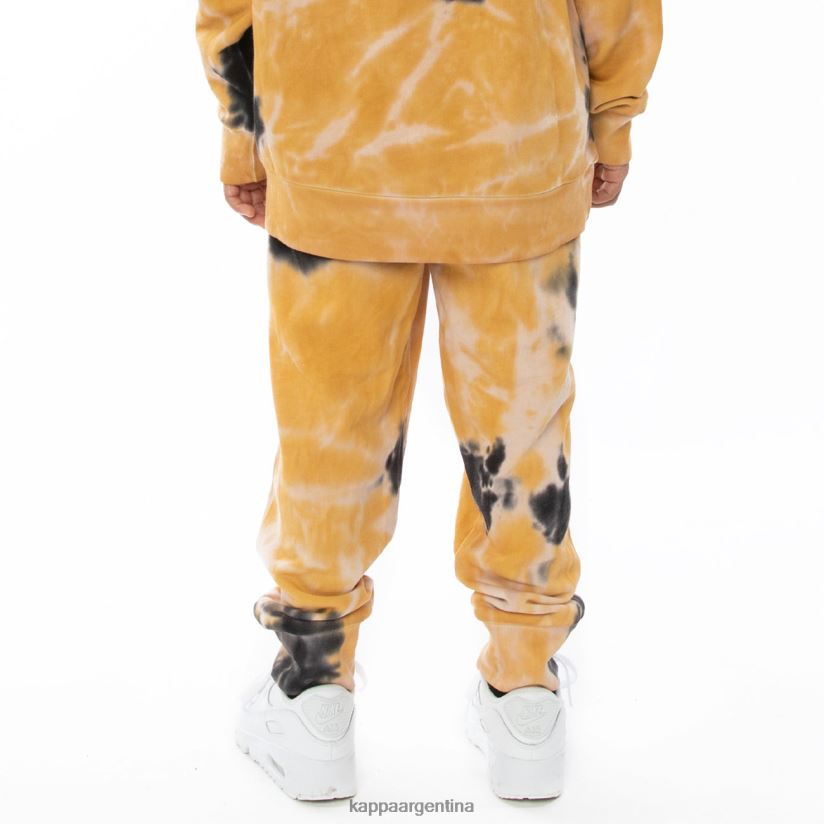 Kappa niños pantalones deportivos de teñido anudado culbio auténticos para niños crema brandy violeta tie-dye 2FJJXV614