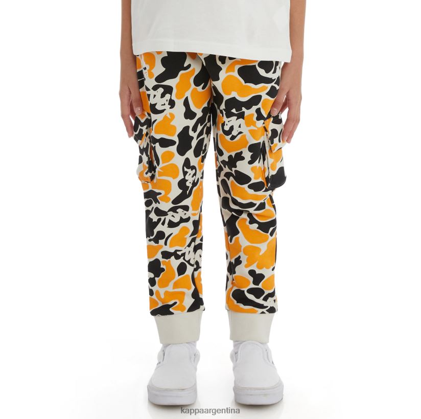 Kappa niños pantalones deportivos pakot auténticos para niños humo negro naranja claro 2FJJXV580
