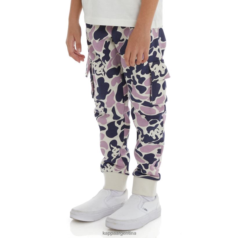 Kappa niños pantalones deportivos pakot auténticos para niños violeta azul marino 2FJJXV579
