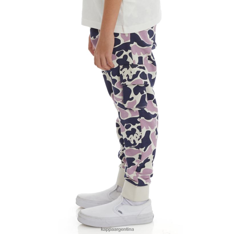 Kappa niños pantalones deportivos pakot auténticos para niños violeta azul marino 2FJJXV579