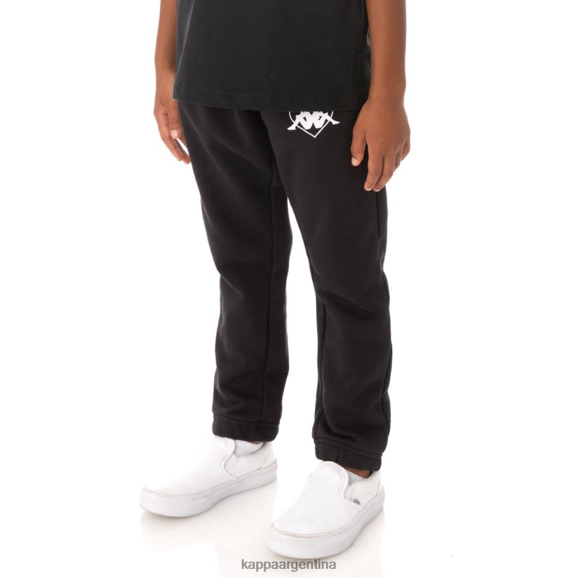 Kappa niños pantalones deportivos para niños authentic love katowice negro 2FJJXV610