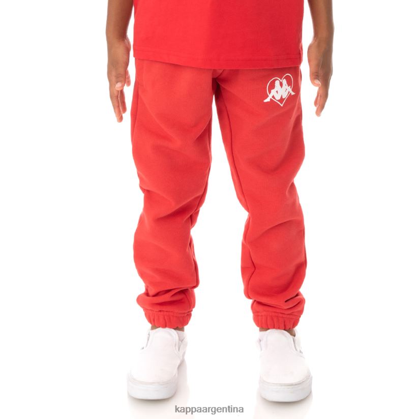 Kappa niños pantalones deportivos para niños authentic love katowice rojo 2FJJXV609