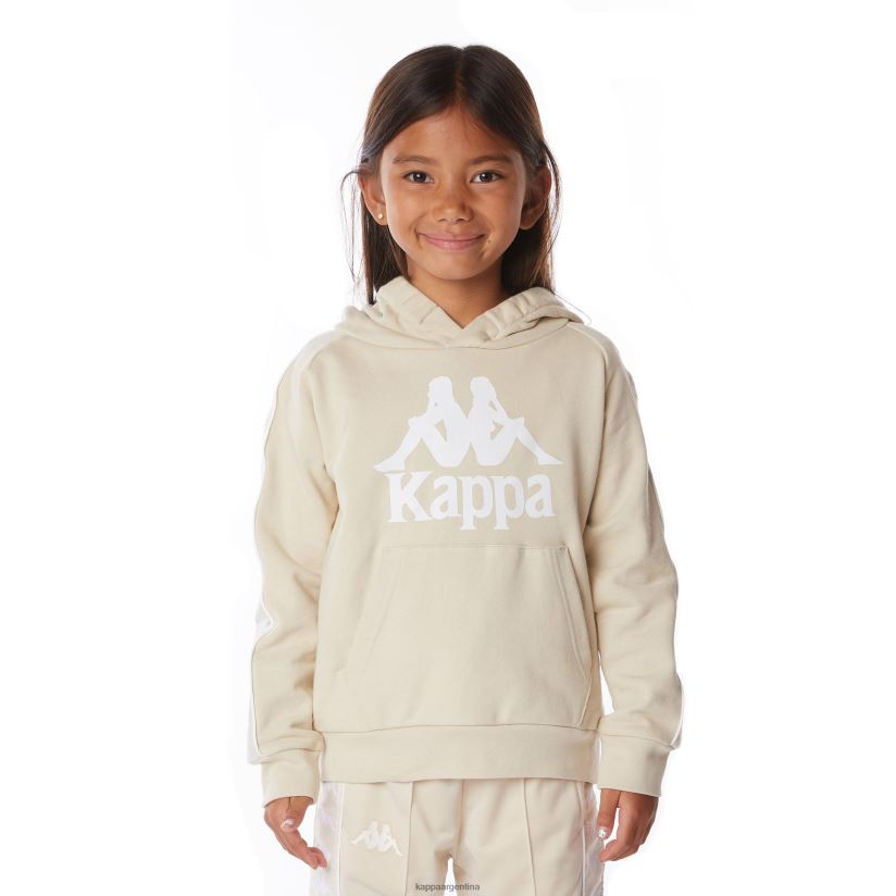 Kappa niños sudadera con capucha 222 banda hurtado 2 para niños beige 2FJJXV514