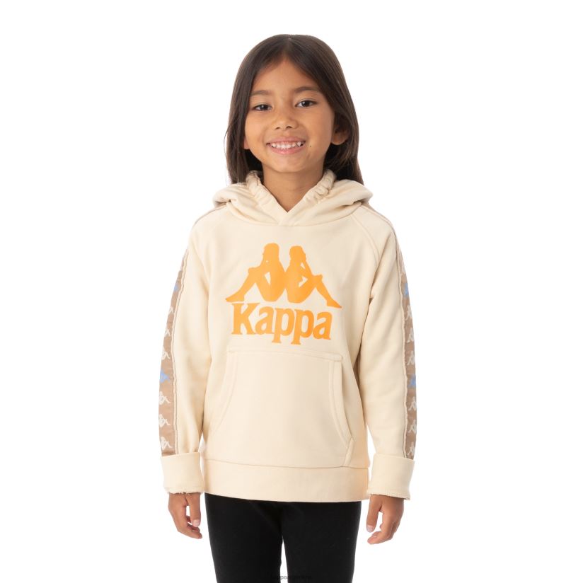 Kappa niños sudadera con capucha 222 banda hurtado 3 para niños beige 2FJJXV557