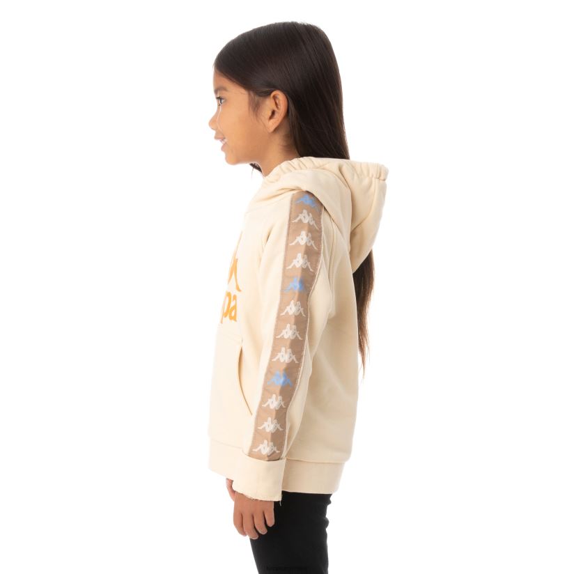 Kappa niños sudadera con capucha 222 banda hurtado 3 para niños beige 2FJJXV557