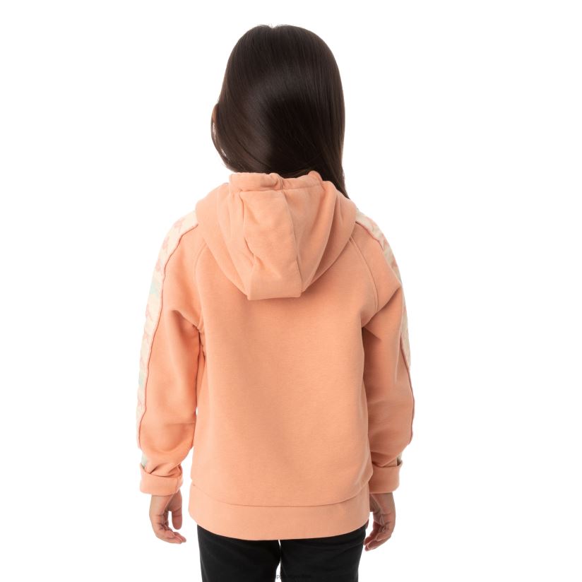 Kappa niños sudadera con capucha 222 banda hurtado 3 para niños coral rosa 2FJJXV551