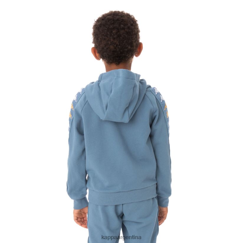 Kappa niños sudadera con capucha 222 banda hurtadon para niños azul claro 2FJJXV542