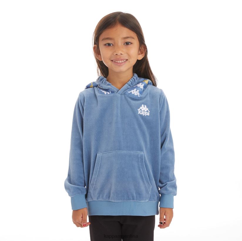 Kappa niños sudadera con capucha 222 banda loredo niños azul claro 2FJJXV539