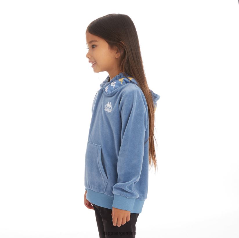 Kappa niños sudadera con capucha 222 banda loredo niños azul claro 2FJJXV539