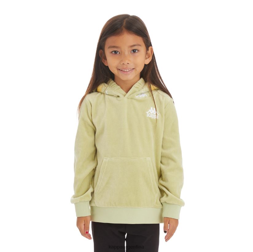 Kappa niños sudadera con capucha 222 banda loredo niños salvia verde 2FJJXV532