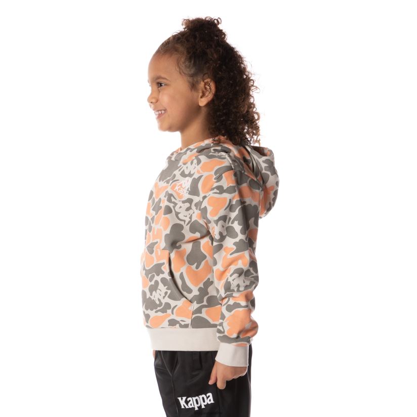 Kappa niños sudadera con capucha picadilly auténtica para niños durazno 2FJJXV520