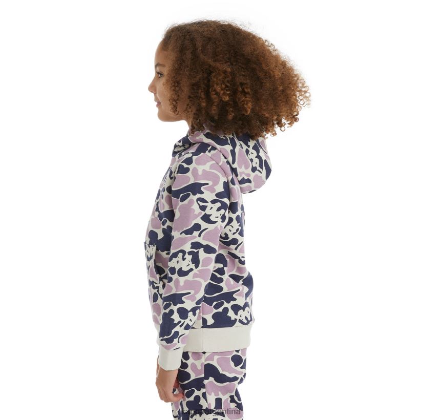 Kappa niños sudadera con capucha picadilly auténtica para niños violeta azul marino 2FJJXV521
