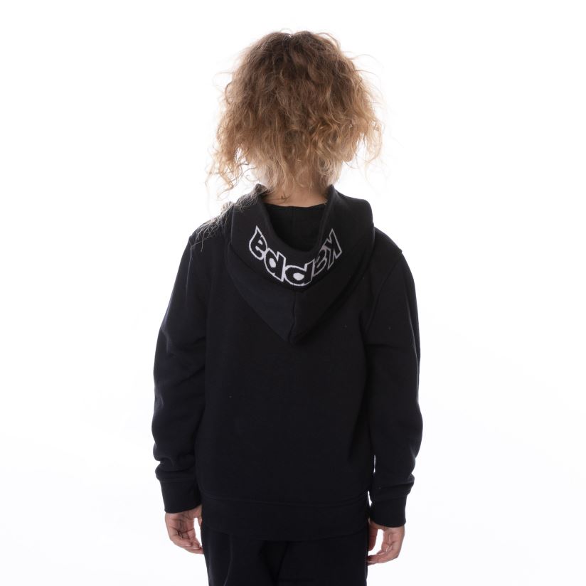Kappa niños sudadera con capucha y logo de covington para niños humo negro 2FJJXV505